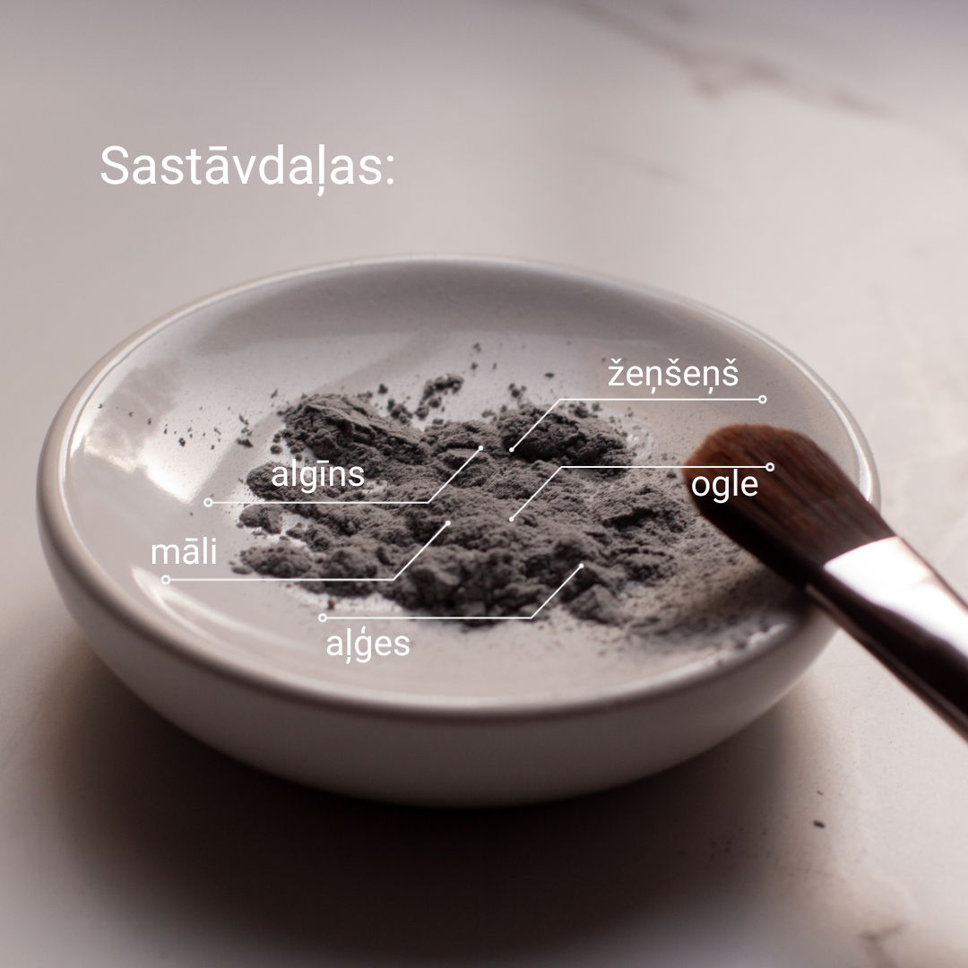 Peel-off sejas maska ar jūras aļģēm