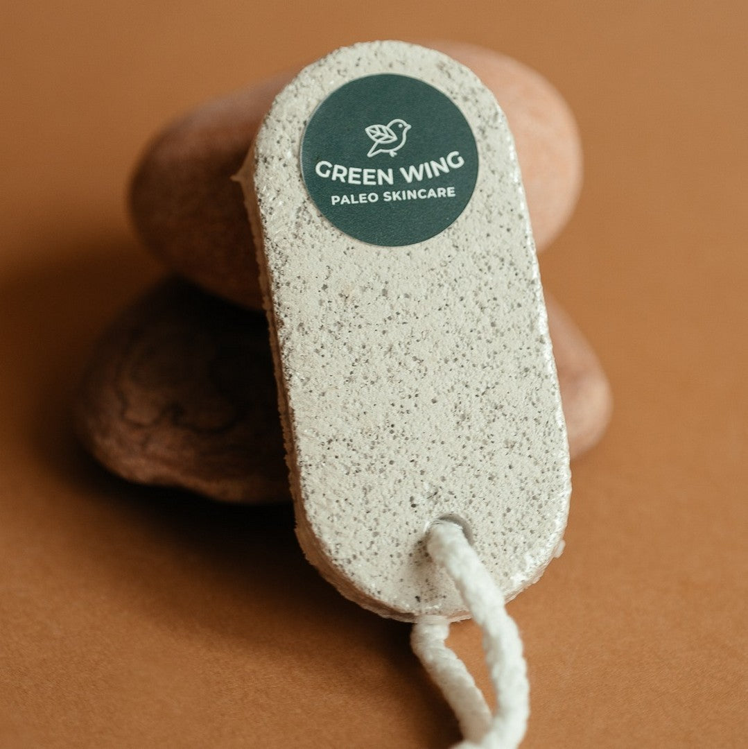 Pumice Stone for Feet, White