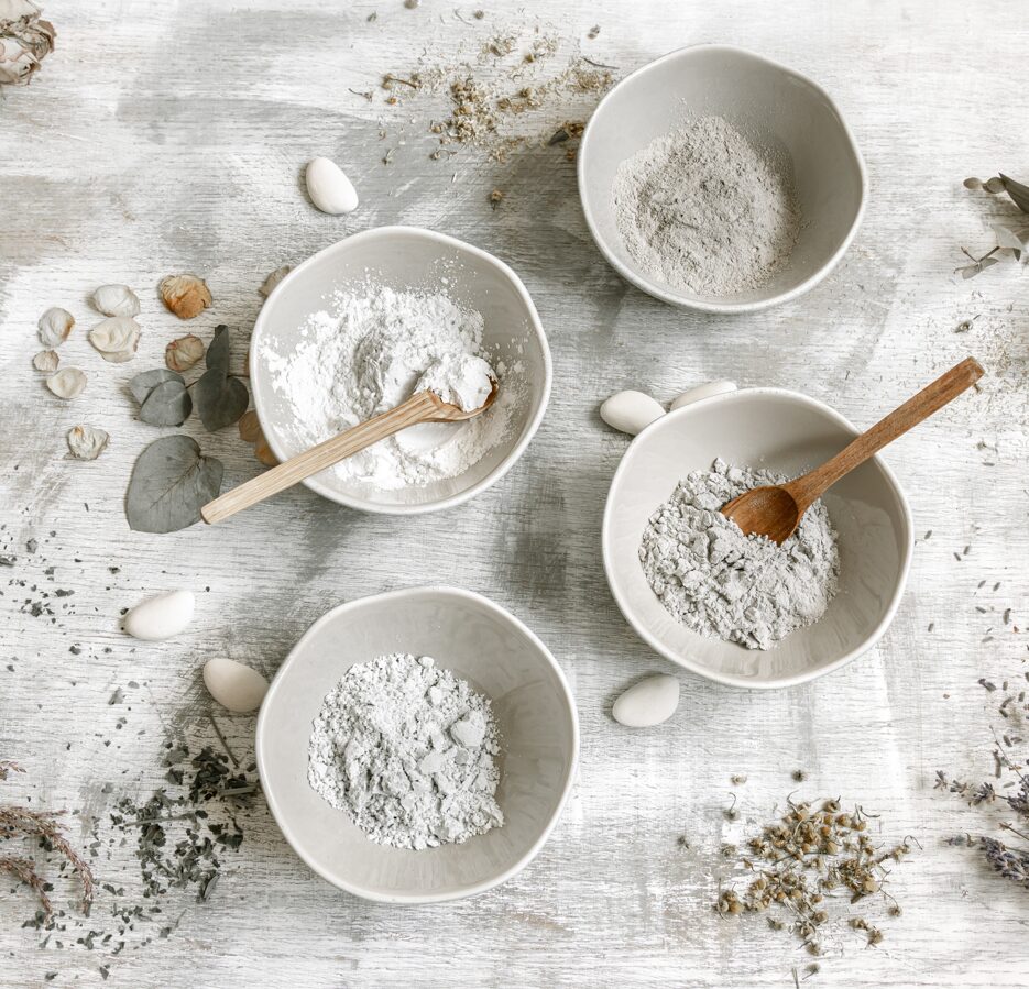 Kosmētisko mālu "vārdnīca"