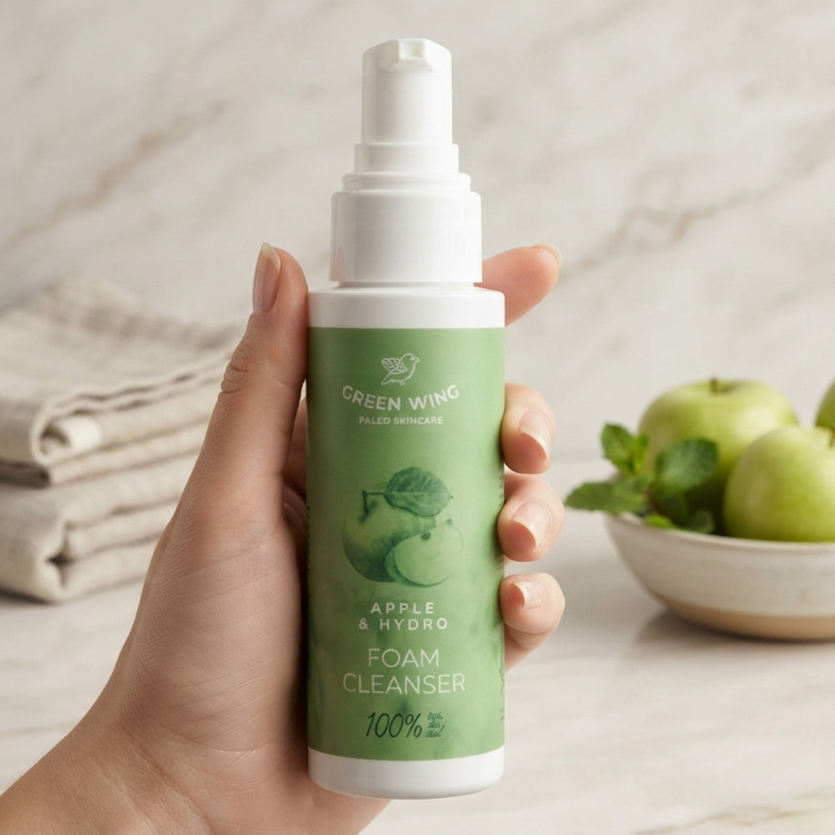 APPLE & HYDRO Foam Cleanser, 150 ml