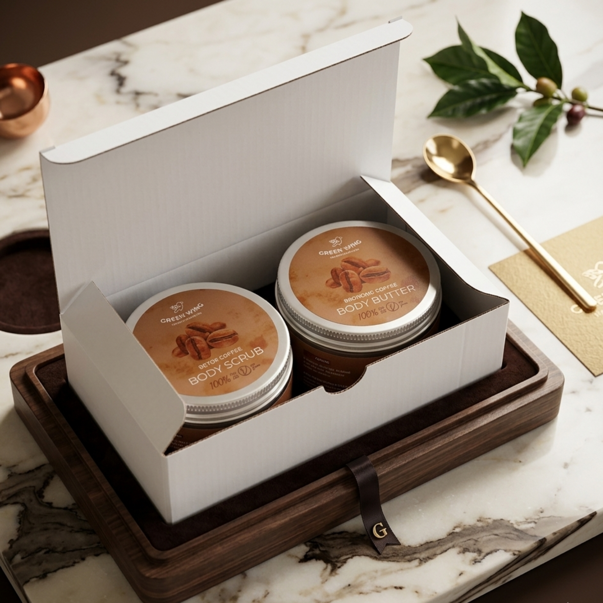 "Coffee Delight Ritual" set