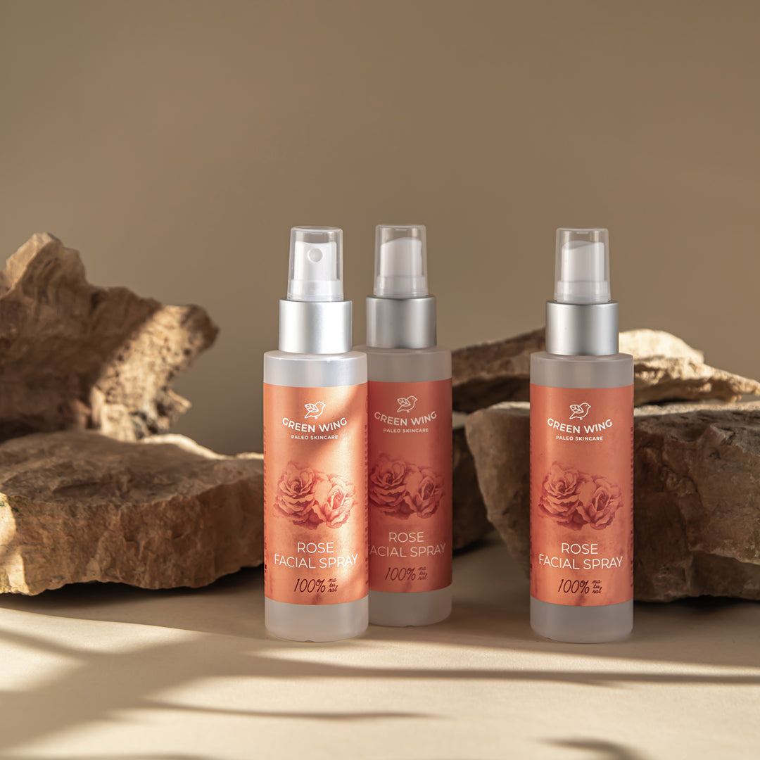rose floral water facial spray