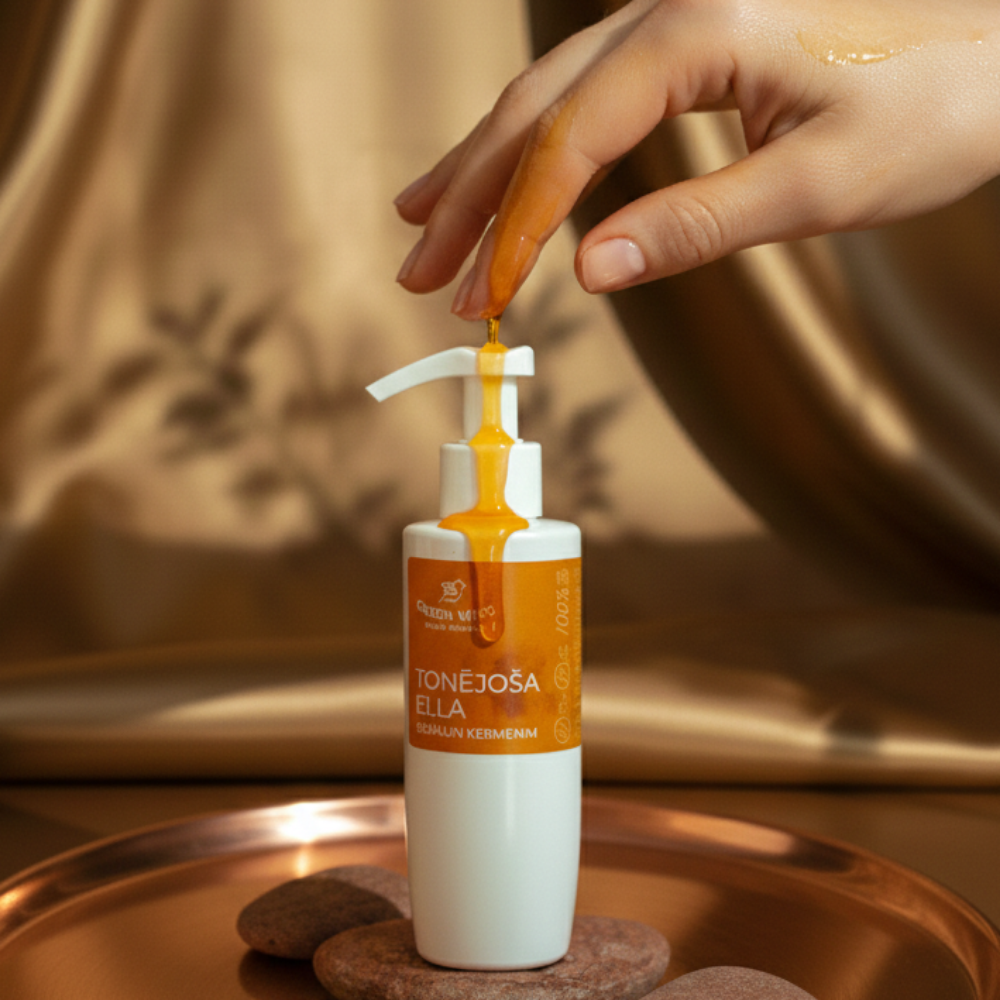 Tonējoša eļļa sejai un ķermenim