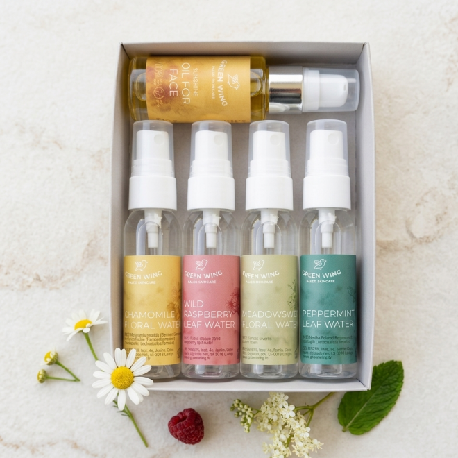 "Harmony of Five Flowers" set